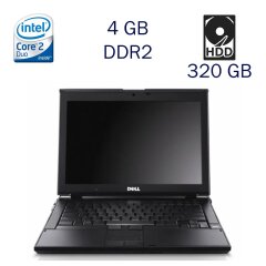 Ноутбук Б клас Dell Latitude E6400 / 14" (1280x800) TN / Intel Core 2 Duo T6400 (2 ядра по 2.0 GHz) / 4 GB DDR2 / 320 GB HDD / Intel HD Graphics 