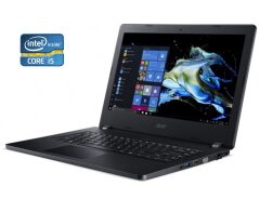 Ноутбук Б-класс Acer TravelMate P215-51 / 15.6" (1920x1080) IPS / Intel Core i5-8250U (4 (8) ядра по 1.6 - 3.4 GHz) / 8 GB DDR4 / 256 GB SSD / Intel UHD Graphics 620 / WebCam
