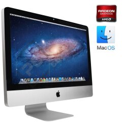 Моноблок Б-клас Apple iMac A1311 / 21.5" (1920x1080) IPS / Intel Core i5-2400S (4 ядра по 2.5 - 3.3 GHz) / 16 GB DDR3 / 256 GB SSD / AMD Radeon HD 6750M, 512 MB GDDR5, 128-bit / DVD-ROM / WiFi / Mac OS