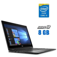 Ноутбук Dell Latitude 5289 / 12.5" (1920x1080) IPS Touch / Intel Core i5-7200U (2 (4) ядра по 2.5 - 3.1 GHz) / 8 GB DDR3 / 240 GB SSD / Intel HD Graphics 620 / WebCam
