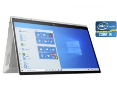 Ноутбук-трансформер Б-класс HP Envy x360 15-ed1008ca / 15.6" (1920x1080) IPS Touch / Intel Core i5-1135G7 (4 (8) ядра по 2.4 - 4.2 GHz) / 8 GB DDR4 / 256 GB SSD / Intel Iris X Graphics / WebCam / Win 11 Home
