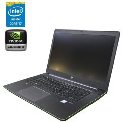 Мобильная рабочая станция HP ZBook Studio G4 / 15.6" (1920x1080) IPS / Intel Core i7-7820HQ (4 (8) ядра по 2.9 - 3.9 GHz) / 16 GB DDR4 / 240 GB SSD / nVidia Quadro M1200, 4 GB GDDR5, 128-bit / WebCam