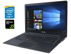 Игровой ноутбук Samsung NP940Z5L-X03US / 15.6" (3840x2160) IPS Touch / Intel Core i7-6700HQ (4 (8) ядра по 2.6 - 3.5 GHz) / 16 GB DDR4 / 256 GB SSD M.2 / nVidia GeForce GTX 950M, 2 GB GDDR5, 128-bit / WebCam