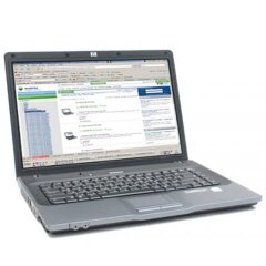Ноутбук HP Compaq 510 / 15.4" (1280x800) TN / Intel Celeron M 420 (1 ядра по 1.6 GHz) / 2 GB DDR2 / 60 GB HDD / Intel 915GM Graphics / АКБ не держит