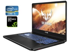 Игровой ноутбук Asus TUF Gaming FX705G / 17.3" (1920x1080) IPS / Intel Core i5-8300H (4 (8) ядра по 2.3 - 4.0 GHz) / 16 GB DDR4 / 512 GB SSD M.2 / nVidia GeForce GTX 1060, 6 GB GDDR5, 192-bit / WebCam / Win 11
