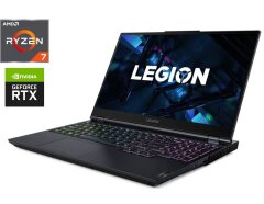 Игровой ноутбук Б-класс Lenovo Legion 5 17ACH6H / 17.3" (1920x1080) IPS / AMD Ryzen 7 5800H (8 (16) ядер 3.2 - 4.4 GHz) / 16 GB DDR4 / 1000 GB SSD / nVidia GeForce RTX 3060, 6 GB GDDR6, 192-bit / WebCam / Win 11 Home