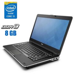 Ноутбук Dell Latitude E6440 / 14" (1600x900) TN / Intel Core i5-4300M (2 (4) ядра по 2.6 - 3.3 GHz) / 8 GB DDR3 / 240 GB SSD / Intel HD Graphic 4600 / WebCam / Windows 10
