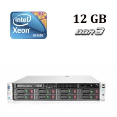 HP Proliant DL380p G8 2U / 2 процесори Intel® Xeon® E5-2609 (4 ядра по 2.4 GHz) / 12 GB DDR3 / No HDD
