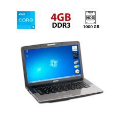 Ноутбук Medion Akoya E7220 / 17.3" (1600x900) TN / Intel Core i3-2310M (2 (4) ядра по 2.1 GHz) / 4 GB DDR3 / 1000 GB HDD / Intel HD Graphics 3000 / WebCam / USB 3.0