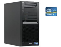 ПК Fujitsu Celsius W380 Tower / Intel Core i5-650 (2 (4) ядра по 3.2 - 3.46 GHz) / 8 GB DDR3 / 250 GB HDD / Intel HD Graphics / DVD-ROM