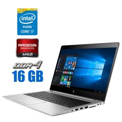 Игровой ноутбук HP EliteBook 840 G6 / 14" (1920x1080) IPS Touch / Intel Core i7-8650U (4 (8) ядра по 1.9 - 4.2 GHz) / 16 GB DDR4 / 256 GB SSD M.2 / AMD Radeon RX 540, 2 GB GDDR5, 128-bit / WebCam