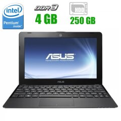 Нетбук Asus X200CA / 11.6" (1366x768) TN LED / Intel Pentium 2117U (2 ядра по 1.8 GHz) / 4 GB DDR3 / 250 GB HDD / Intel HD Graphics 2500 / HDMI / ОС Windows 7