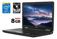 Ноутбук Dell Latitude E5540 / 15.6" (1366x768) TN / Intel Core i3-4030U (2 (4) ядра по 1.9 GHz) / 8 GB DDR3 / 500 GB HDD / Intel HD Graphics 4400 / WebCam / HDMI