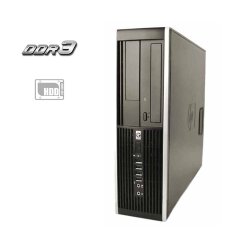 ПК HP Compaq 8000 Elite SFF / Intel Core 2 Duo E8400 (2 ядра по 3.0 GHz) / 4 GB DDR3 / 250 GB HDD / Intel GMA 4500 Graphics / DVD-ROM 