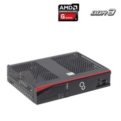 Тонкий клиент Fujitsu Futro S720 USFF / AMD GX-222GC (2 ядра по 2.2 - 2.4 GHz) / 4 GB DDR3 / 2 GB SSD / AMD Radeon R5E Graphics