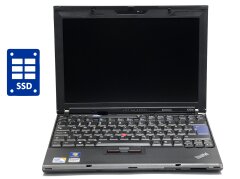 Нетбук Б-клас Lenovo ThinkPad x200s / 12.5" (1280x800) TN / Intel Core 2 Solo ULV SU3500 (1 ядро по 1.4 GHz) / 4 GB DDR3 / 180 GB SSD / Intel GMA 4500MHD / WebCam