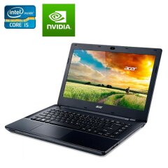 Ноутбук Acer Aspire E5-575G / 15.6" (1920x1080) TN / Intel Core i5-7200U (2 (4) ядра по 2.5 - 3.1 GHz) / 8 GB DDR4 / 1000 GB HDD / nVidia GeForce 940MX, 2 GB GDDR5, 64-bit / WebCam