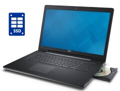 Ноутбук Dell Inspiron 5749 / 17.3" (1600x900) TN / Intel Core i3-5005U (2 (4) ядра по 2.0 GHz) / 8 GB DDR3 / 240 GB SSD / Intel HD Graphics 5500 / WebCam / DVD-ROM / Win 10 Pro