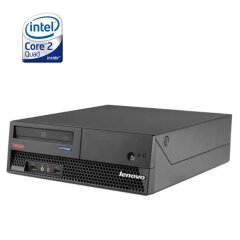 ПК Lenovo ThinkCentre M57e SFF / Intel Core 2 Quad Q9400 (4 ядра по 2.66 GHz) / 4 GB DDR2 / 320 GB HDD / Intel GMA 3100 Graphics 
