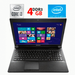 Ноутбук Б-клас Lenovo B590 / 15.6" (1366x768) TN / Intel Core i3-2348M (2 (4) ядра по 2.3 GHz) / 4 GB DDR3 / 240 GB SSD / Intel HD Graphics 3000 / WebCam