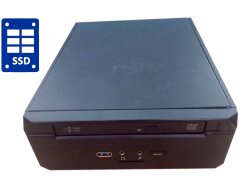 Неттоп ASRock J4205-ITX USFF / Intel Pentium J4205 (4 ядра по 1.5 - 2.6 GHz) / 4 GB DDR3 / 64 GB SSD / Intel HD Graphics 505 / DVD-ROM