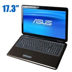 Ноутбук Asus K70A / 17.3" (1600x900) TN / AMD Athlon II M320 (2 ядра по 2.1 - 3.2 GHz) / 4 GB DDR2 / 256 GB SSD / AMD Radeon HD 4200 Graphics / WebCam