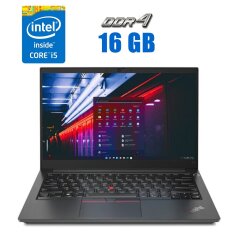 Ноутбук Б-класс Lenovo ThinkPad E14 Gen 2 / 14" (1920x1080) IPS / Intel Core i5-1135G7 (4 (8) ядра по 2.4 - 4.2 GHz) / 16 GB DDR4 / 250 GB SSD / Intel Iris Xe Graphics / WebCam