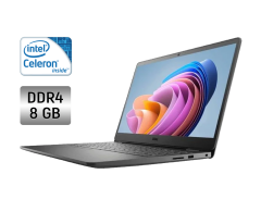 Ноутбук Dell Inspiron 15 3510 / 15.6" (1366x768) TN / Intel Celeron N4020 (2 ядра по 1.1 - 2.8 GHz) / 8 GB DDR4 / 256 GB SSD / Intel UHD Graphics 600 / WebCam / Windows 10
