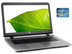 Ноутбук HP ProBook 470 G3 / 17.3" (1600x900) TN / Intel Core i5-6200U (2 (4) ядра по 2.3 - 2.8 GHz) / 8 GB DDR4 / 512 GB SSD / Intel HD Graphics 520 / WebCam / DVD-ROM / Win 10 Pro