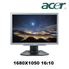 Монітор Acer AL2223W/ 22" / 1680х1050 / DVI-D, VGA (D-Sub) / вбудовані колонки (2*2Вт)