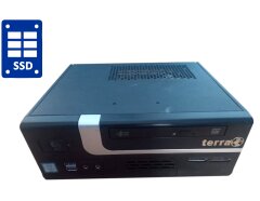 Неттоп Terra USFF / Intel Core i3-6100T (2 (4) ядра по 3.2 GHz) / 4 GB DDR4 / 120 GB SSD / Intel HD Graphics 530 / DVD-ROM