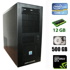 Lian Li Tower / Intel Core i7-860 (4 (8) ядра по 2.8 - 3.46 GHz) / 12 GB DDR3 / 500 GB HDD / nVidia GeForce GTX 960, 2 GB GDDR5, 128-bit