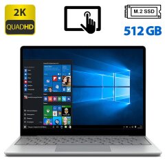 Ультрабук Б-класс Microsoft Surface Laptop 3 / 13.5" (2256x1504) IPS Touch / Intel Core i7-1065G7 (4 (8) ядра по 1.3 - 3.9 GHz) / 16 GB DDR4 / 512 GB SSD M.2 / Intel Iris Plus Graphics / WebCam / USB 3.0