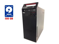 ПК Lenovo ThinkCentre E73 Tower / Intel Core i3-4170 (2 (4) ядра по 3.7 GHz) / 4 GB DDR3 / 500 GB HDD / Intel HD Graphics 4400 / DVD-RW