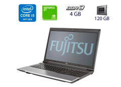 Ноутбук Fujitsu Lifebook N532 / 17.3" (1600x900) TN / Intel Core i5-3230M (2 (4) ядра по 2.6 - 3.2 GHz) / 4 GB DDR3 / 120 GB SSD / nVidia GeForce GT 620M, 1 GB DDR3, 64-bit / WebCam / USB 3.0 / HDMI