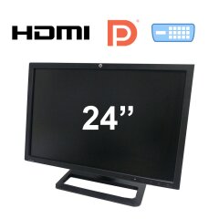 Монитор HP ZR2440w / 24" (1920x1200) WLED e-IPS / DVI, HDMI, DP, USB Hub, Coaxial Port, Audio Port