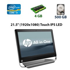 Моноблок HP TouchSmart Elite 7320 All-in-One / 21.5" (1920x1080) Touch IPS LED / Intel Core i3-2120 (2 (4) ядра по 3.3 GHz) / 4 GB DDR3 / 500 GB HDD / DVD-RW