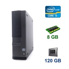 Dell OptiPlex 790 SFF / Intel Core i5-2400 (4 ядра по 3.1 - 3.4 GHz) / 8 GB DDR3 / 120 GB SSD / AMD Radeon HD 8490, 1 GB DDR3, 64-bit