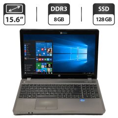 Ноутбук HP ProBook 4540s / 15.6" (1366x768) TN / Intel Core i5-2540M (2 (4) ядра по 2.6 - 3.3 GHz) / 8 GB DDR3 / 128 GB SSD / Intel HD Graphics 3000 / WebCam / VGA / Windows 10 Pro