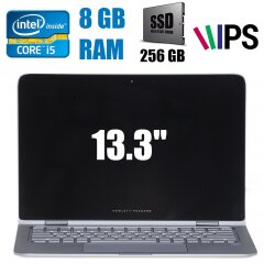 Ультрабук HP Spectre X360 G1 / 13.3" (1920x1080) IPS / Intel Core i5-5300U (2(4)ядра по  2.30-2.90GHz) / 8 GB DDR3 / 256 GB SSD / USB 3.0, HDMI, miniDP, Card-reader