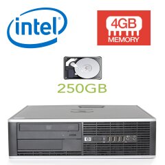 HP 8000 SFF / Intel Pentium E5700 (2 ядра по 3.0GHz) / 4GB DDR3 / 250GB HDD