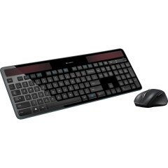 Комплект клавиатура+мышь Logitech MK750 Wireless Solar Keyboard & Marathon Mouse Combo / беспроводной / черный