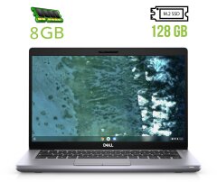 Ультрабук Dell Latitude 5400 Chromebook / 14" (1366x768) TN / Intel Celeron 4305U (2 ядра по 2.2 GHz) / 8 GB DDR4 / 128 GB SSD M.2 / Intel UHD Graphics 610 / WebCam / USB 3.1 / HDMI