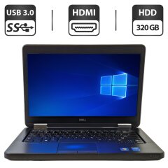 Ноутбук Б-класс Dell Latitude 5440 / 14" (1366x768) TN / Intel Core i5-4310U (2 (4) ядра по 2.0 - 3.0 GHz) / 4 GB DDR3 / 320 GB HDD / Intel HD Graphics 4400 / Card Reader
