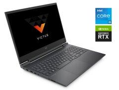 Ігровий ноутбук HP Victus 16-d0033dx / 16.1" (1920x1080) IPS / Intel Core i5-11400H (6 (12) ядер по 2.7 - 4.5 GHz) / 8 GB DDR4 / 256 GB SSD / nVidia GeForce RTX 3050, 4 GB GDDR6, 128-bit / WebCam