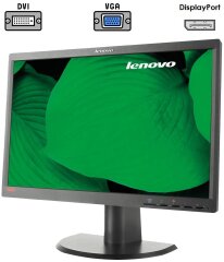 Монітор Lenovo ThinkVision LT2252pwA / 22" (1680x1050) TN / DVI, VGA, DisplayPort, Audio / VESA 100x100