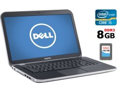 Ноутбук Dell Inspiron 7520 / 15.6" (1366x768) TN / Intel Core i5-3210M (2 (4) ядра по 2.5 - 3.1 GHz) / 8 GB DDR3 / 180 GB SSD / Intel HD Graphics 4000 / WebCam / HDMI / АКБ не работает