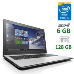 Ноутбук Lenovo IdeaPad 310-15ISK / 15.6" (1920x1080) TN LED / Intel Core i5-6200U (2 (4) ядра по 2.3 - 2.8 GHz) / 6 GB DDR4 / 128 GB SSD /  Intel HD Graphics 520 / WebCam 