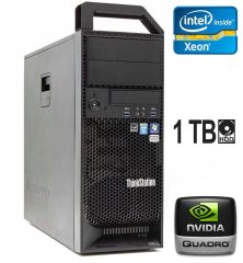 Рабочая станция Lenovo ThinkStation S30 Tower / Intel Xeon E5-2630 (6 (12) ядер по 2.3 - 2.8 GHz) / 32 GB DDR3 / 1000 GB HDD / nVidia Quadro 2000, 1 GB GDDR5, 128-bit / 610W / DVI / DisplayPort
