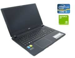 Игровой ноутбук Acer Aspire V5-573G / 15.6" (1366x768) TN / Intel Core i5-4200U (2 (4) ядра по 1.6 - 2.6 GHz) / 8 GB DDR3 / 240 GB SSD / nVidia GeForce GT 750M, 4 GB GDDR5, 128-bit / WebCam / Win 10 Home